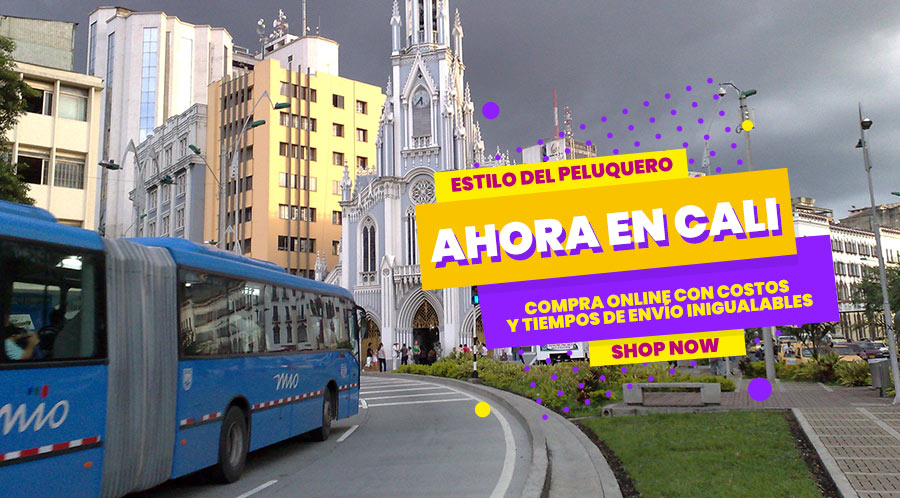 El palacio del peluquero en Cali. Cubrimiento en toda la ciudad