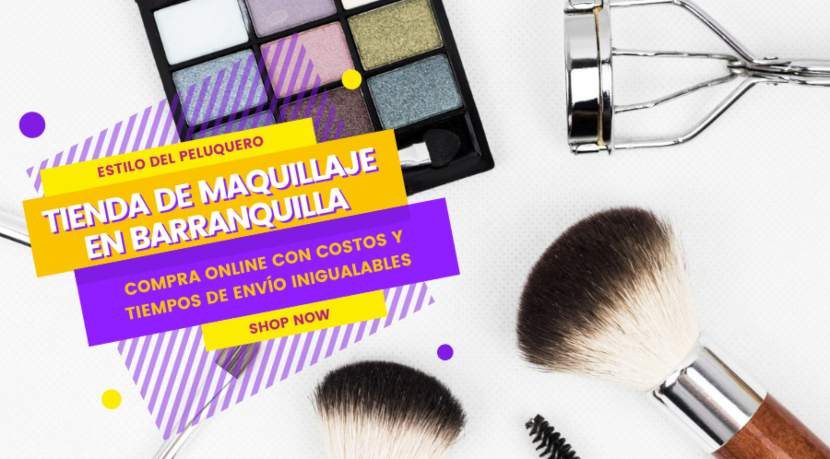 Estilo del peluquero principal tienda de maquillaje online en Barranquilla