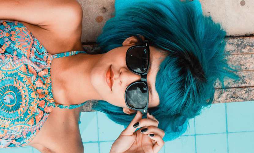 Cabello azul turquesa todo lo que debes saber