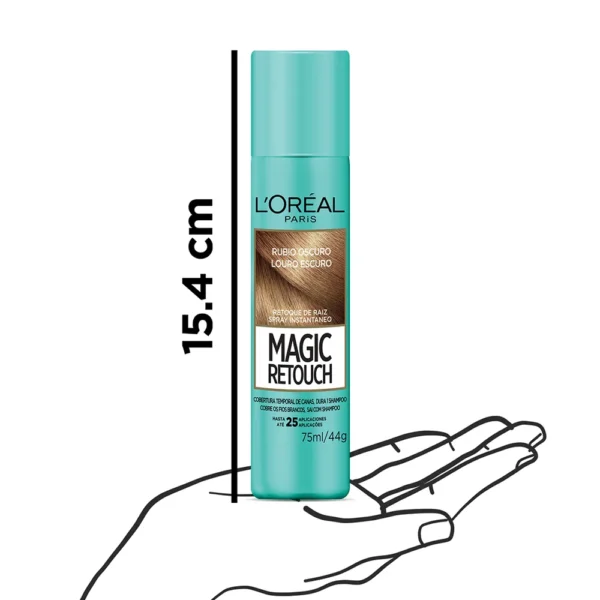 Loreal Paris-Magic Retouch Tinte Retoque Rubio Oscuro - Image 7