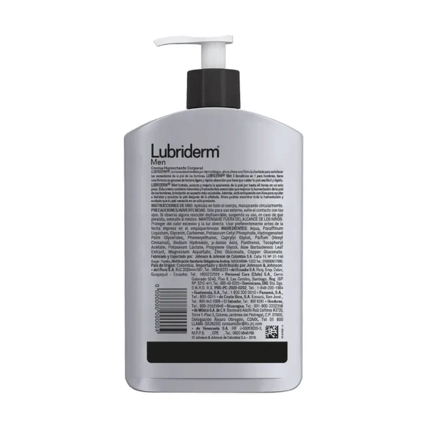 Crema Corporal LUBRIDERM For Men 400 ML - Image 6