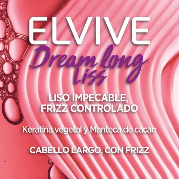 Loreal Paris-Elvive Shampoo Dream Liss + Acondicionador - Image 2