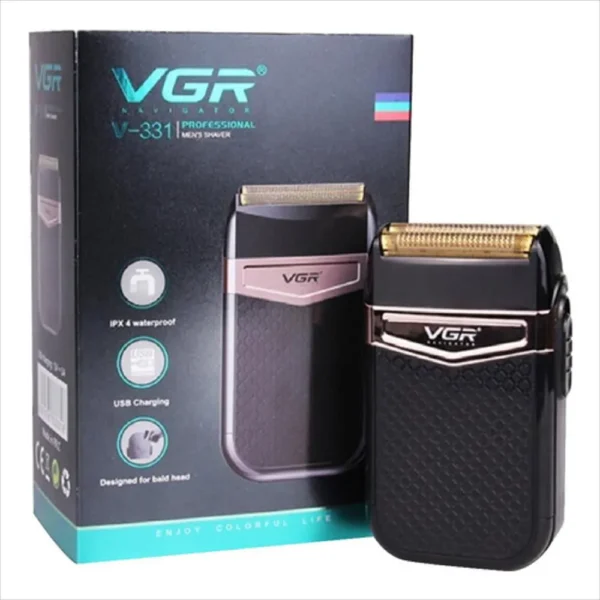 VGR Maquina Afeitadora Eléctrica Recargable Lavable - Image 2