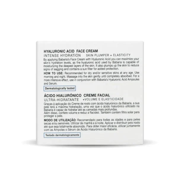Babaria Crema Ácido Hialurónico 50ML - Image 2