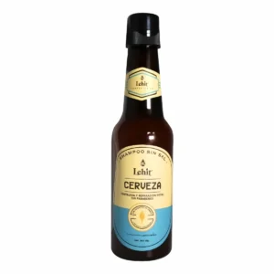 Lehit Shampoo Cerveza sin Sal ni Parabenos Fortaleza Reparación