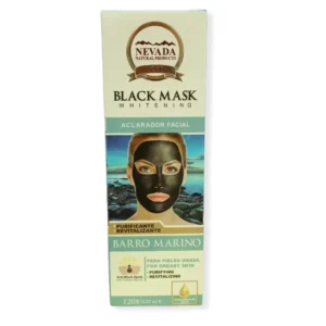 Nevada Mascarilla Negra Facial X 120g - Barro Marino