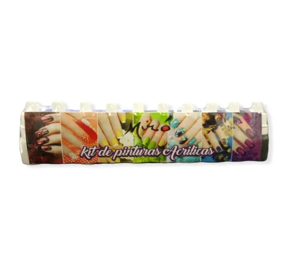 Pintura Acrílica para uñas x 10 und - Image 2
