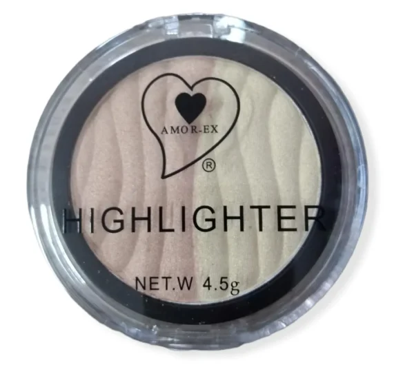 Polvo Compacto Bronceador Iluminadorn Amorex - Image 3