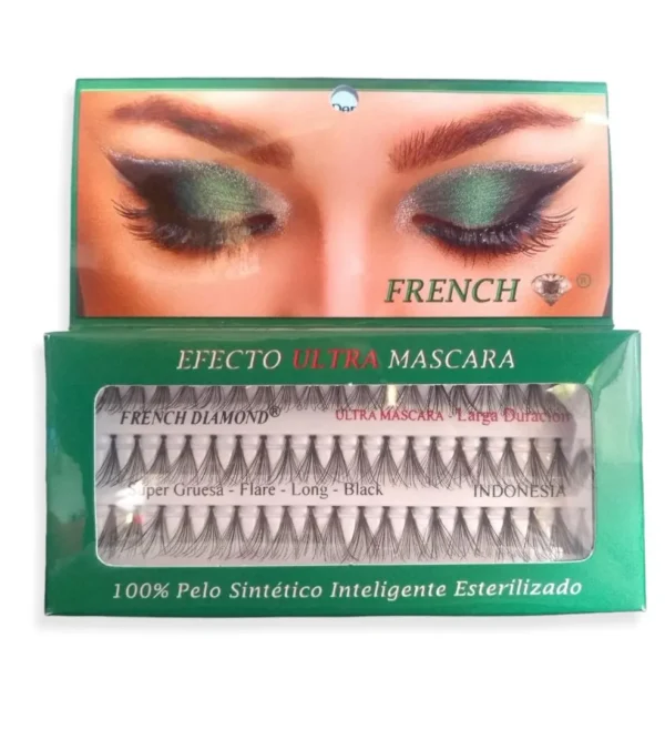 Pestañas Efecto Ultra Mascara French Diamond