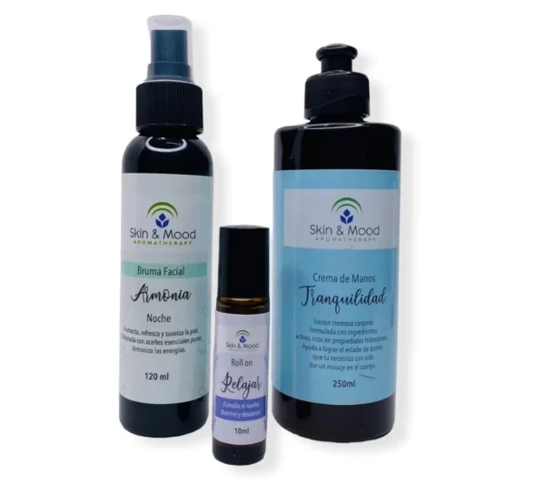 Kit Sueño Reparador - Aromaterapia Skin & Mood X 3 Unds