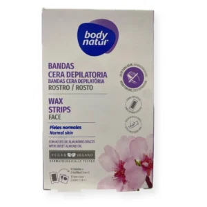 Bandas Cera Depilatoria Rostro X 12 Unds