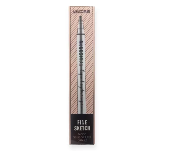 Lapiz Delineador De Cejas Pelo A Pelo Mengsiman X 1ml - 02 Café Oscuro - Image 2