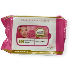 Toallitas Húmedas Rosa Desmaquilladoras X 30