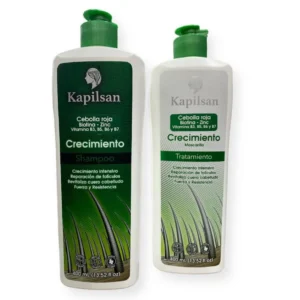 Kit Capilar De Cebolla Para Crecimiento Kapilsan X 2 Unds