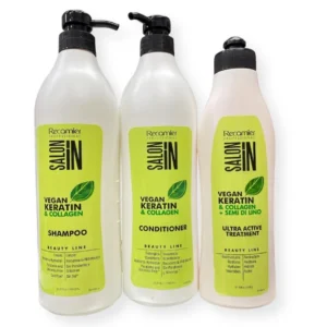 Kit Vegan Keratin Colageno Recamier X 1000ml