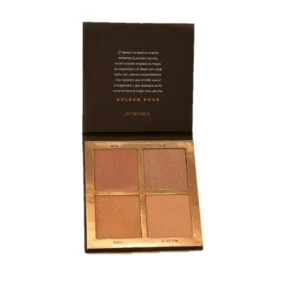 Paleta De Iluminadores Golden Hour 4 Colores Atenea X 24g