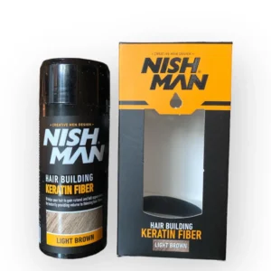 Fibra Capilar Keratina En Polvo Negro Nish Man X 21g
