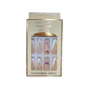 Uñas Press On Decoradas Nail Fairy X 12 Pcs