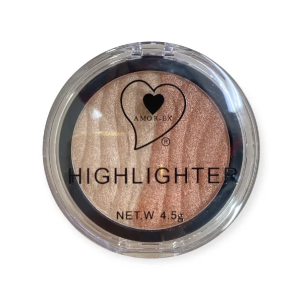Polvo Compacto Bronceador Iluminadorn Amorex - Image 2