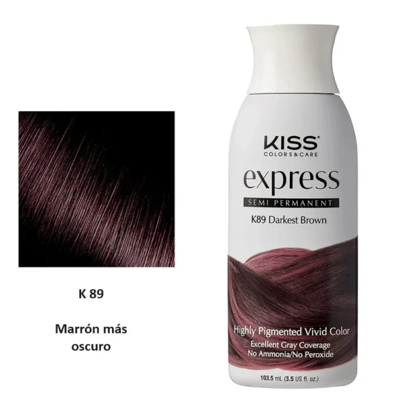Tinte Semipermanente Express Kiss Colors Care - K89