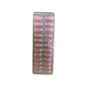 Uñas Press On Decoradas Cristal Style X 24 Pcs
