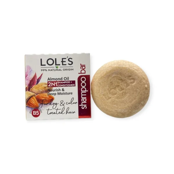 Shampoo + Acondicionador En Barra Loles X 100g