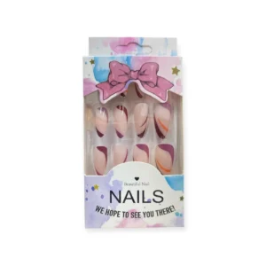 Uñas Decoradas Beautiful Nails X 24 Unds