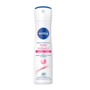 Nivea Antitranspirante Aclarado Natural Classic Touch en Aerosol