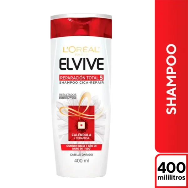 Shampoo Elvive Reparación Total 5 400 ml