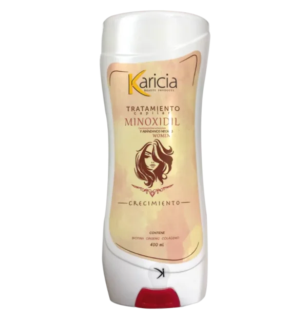tratamiento karicia minoxidil mujer x400ML