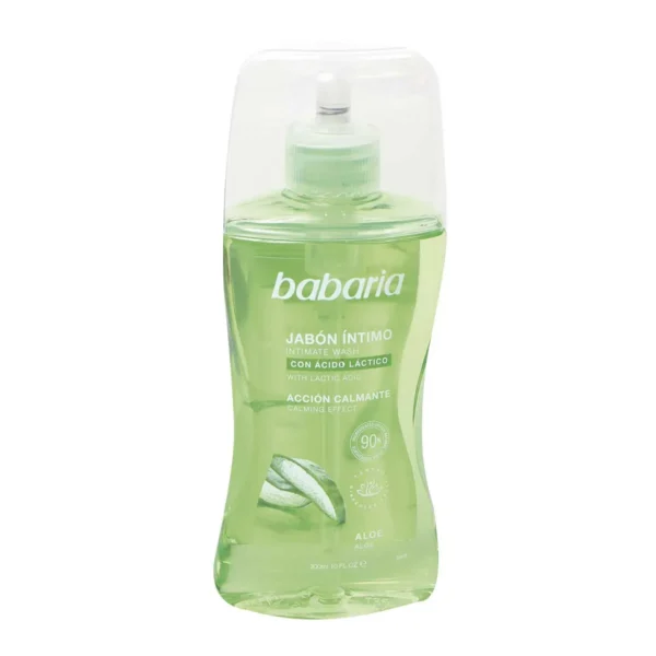 Babaria Jabón Íntimo con Ácido Láctico y Aloe
