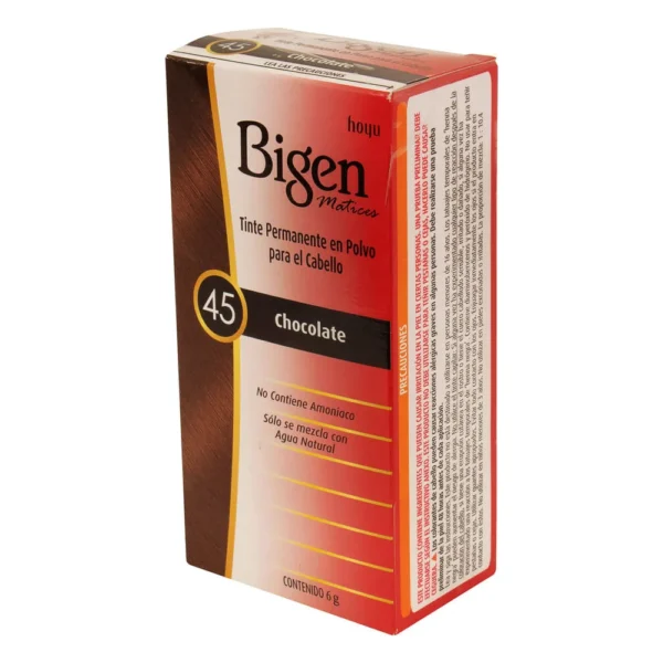Bigen Tinte Para el Cabello en Polvo Tono Chocolate - Image 2