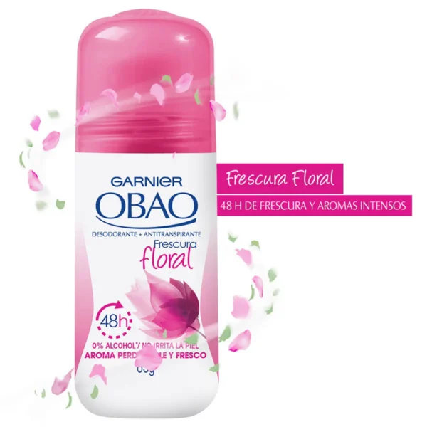 Garnier-Obao Desodorante Frescura Floral en Roll On - Image 2