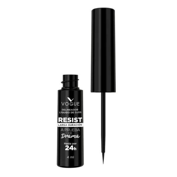 Vogue Delineador Líquido para Ojos Resist Negro - Image 2
