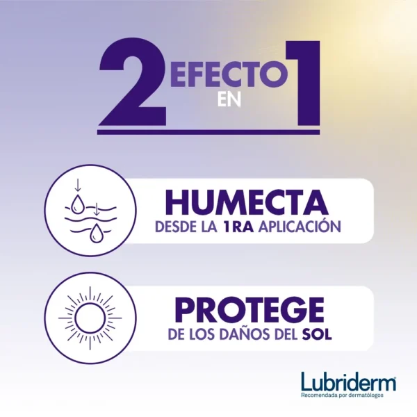 Lubriderm Crema Corporal Humectante con Filtro Solar FPS 15 - Image 3