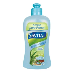 Savital Crema para Peinar con Biotina y Sábila