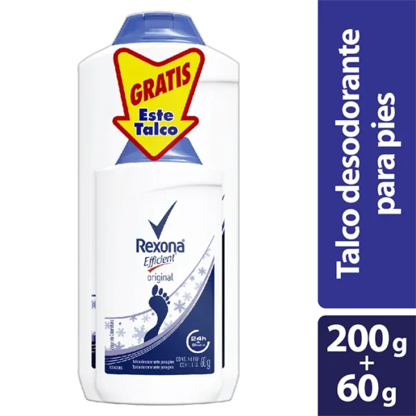 Rexona Talco Desodorante para Pies Efficient
