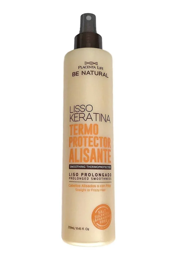 Be Natural Termoprotector Alisante Liso Keratina