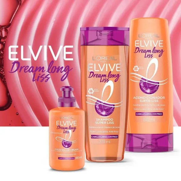 Loreal Paris-Elvive Shampoo Dream Liss + Acondicionador - Image 6