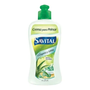Savital Crema para Peinar con Colágeno y Sábila