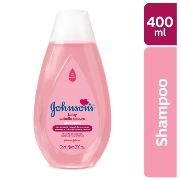 Johnson's Baby Shampoo para Cabello Oscuro