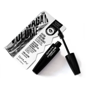 Samy Máscara de Pestañas Prueba de Agua Xtravagant Volume 12 mL