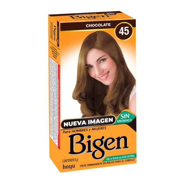 Bigen Tinte Para el Cabello en Polvo Tono Chocolate