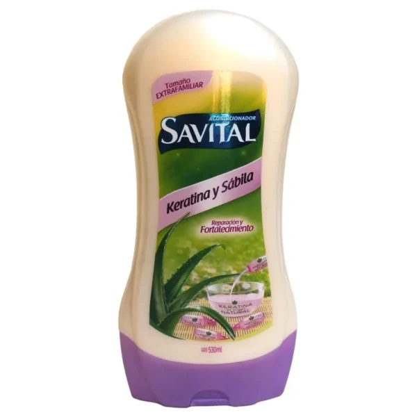 Savital Acondicionador Keratina & Sábila - Image 2