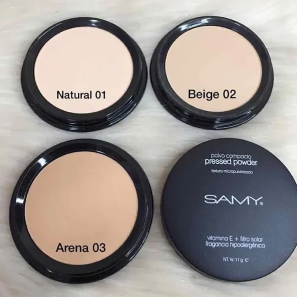 Samy Polvo Compacto Micropulverizado Tono 1 Natural - Image 2