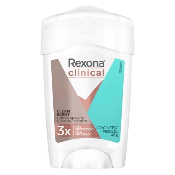 Rexona  Desodorante en Crema Mujer Clinical Clean Scent - Image 5