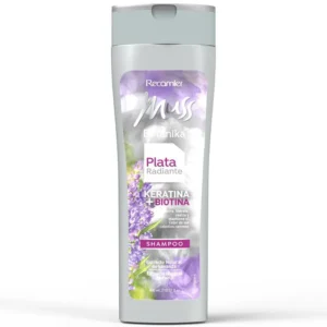 Muss Shampoo Keratina + Botanika Plata Radiante