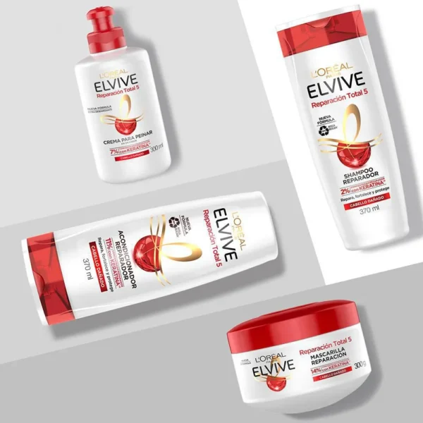 Elvive Shampoo Reparador + Acondicionador Reparador - Image 6