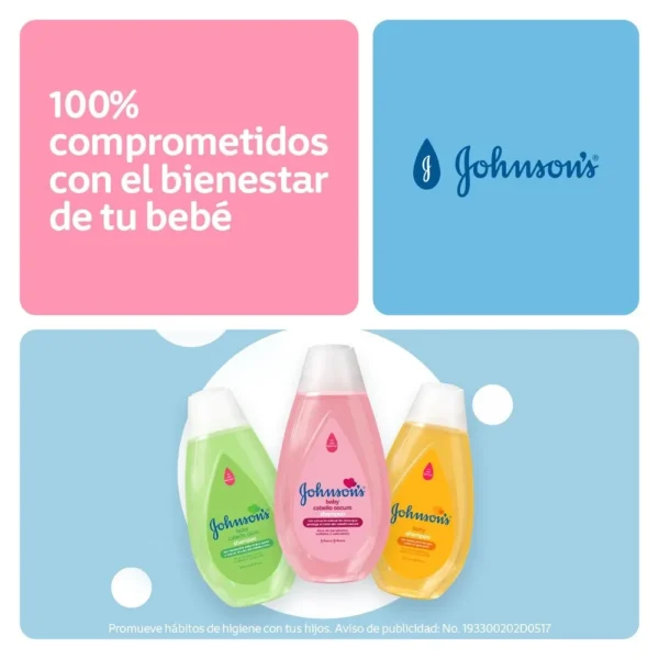 Johnson's Baby Shampoo para Cabello Oscuro - Image 3