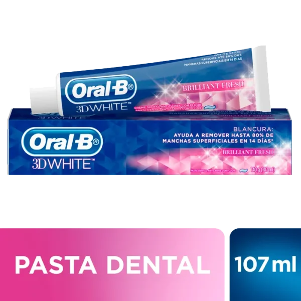 Oral-B Crema Dental 3D White Brilliant Fresh